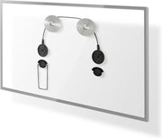 Vaste TV-Muurbeugel | 32-55 " | Maximaal schermgewicht: 50 kg | Minimale muurafstand: 14.5 mm | Montage draad | Staal / ABS | Zwart/Zilver