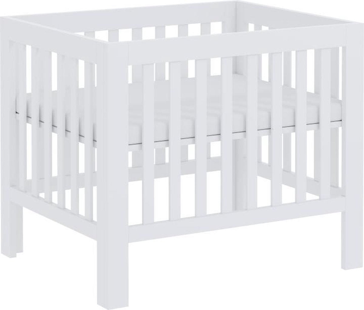 Cabino Babybox Met In Hoogte Verstelbare Bodem - Kinderbox - Patrick Wit