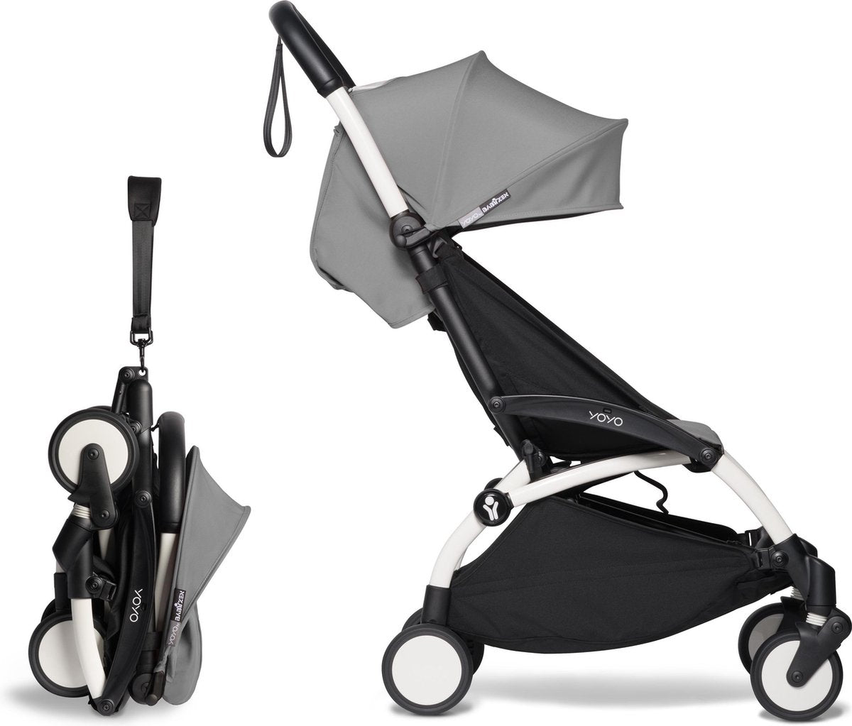 Babyzen YOYO² buggy 6+ grijs frame wit