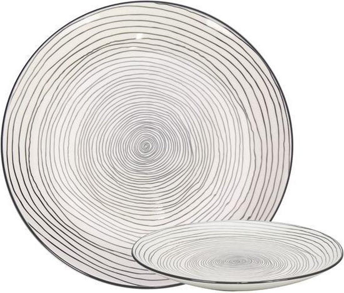 Bord ø21cm OTG Swirl