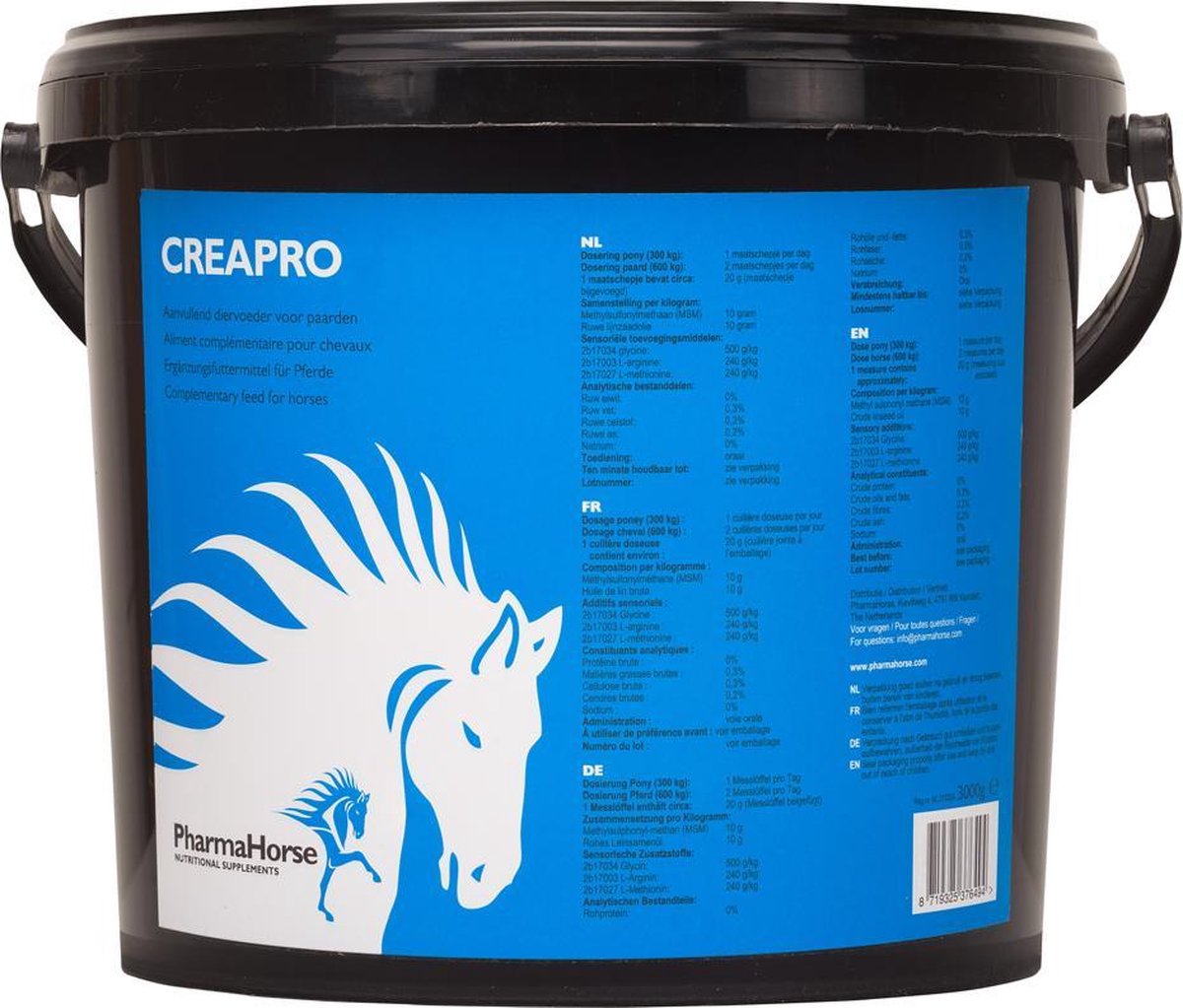 PharmaHorse Creapro - 3000 gram