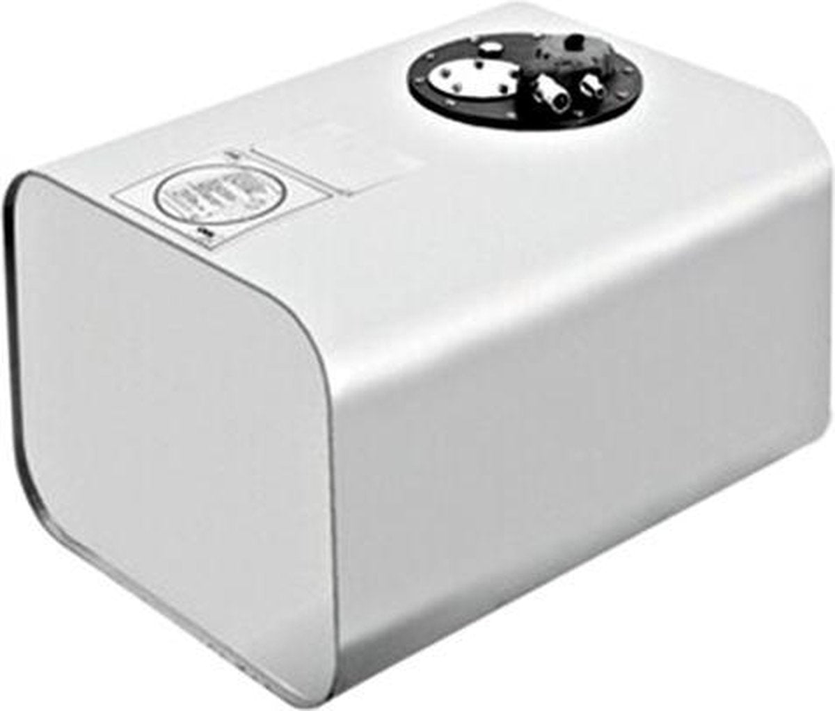 Allpa RVS inbouw Brandstoftank 70 liter horizontaal model