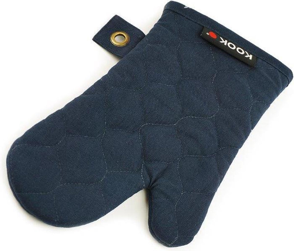 KOOK - Ovenwanten - Ovenhandschoen Navy