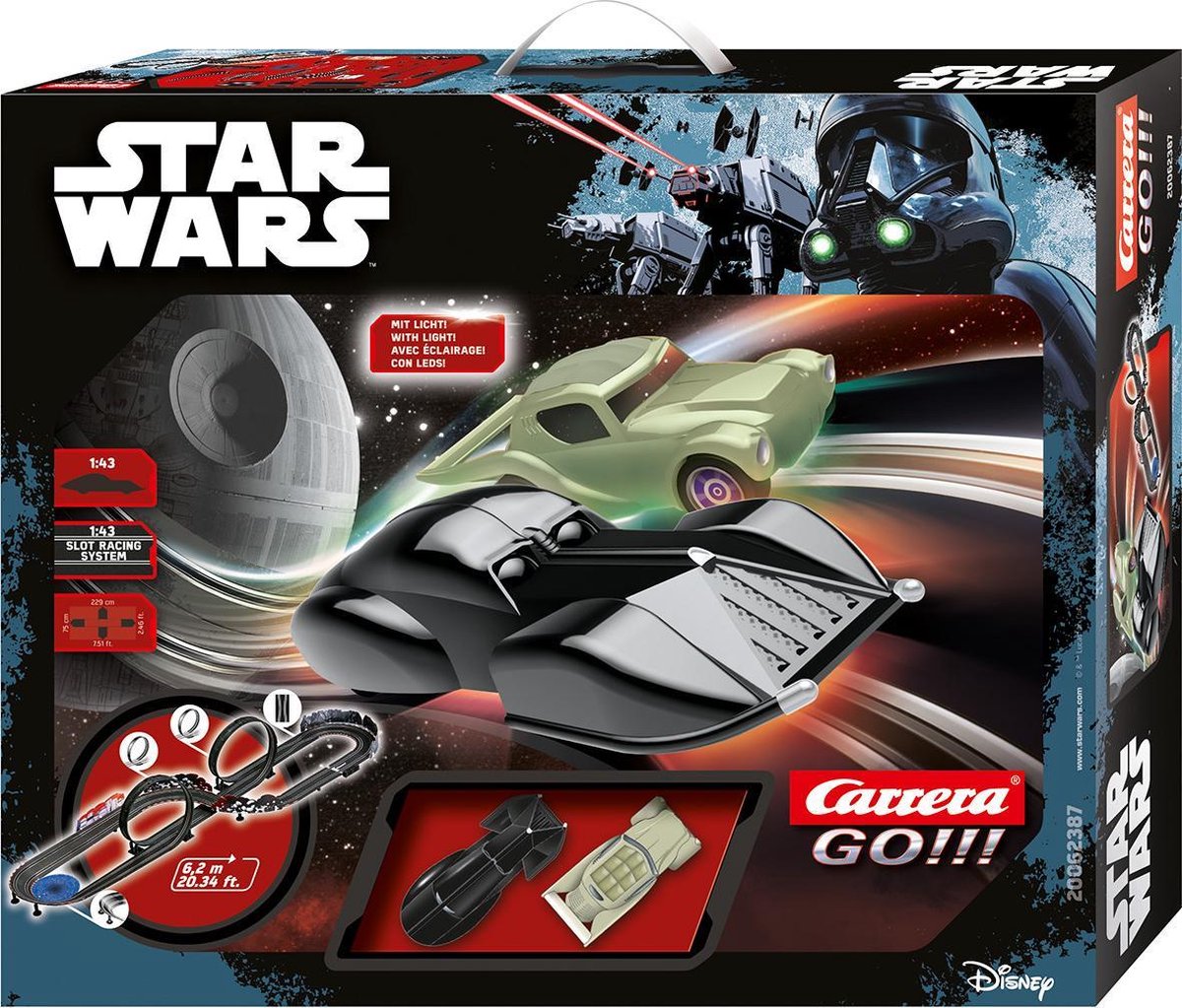 Carrera GO!!! Star Wars - Racebaan