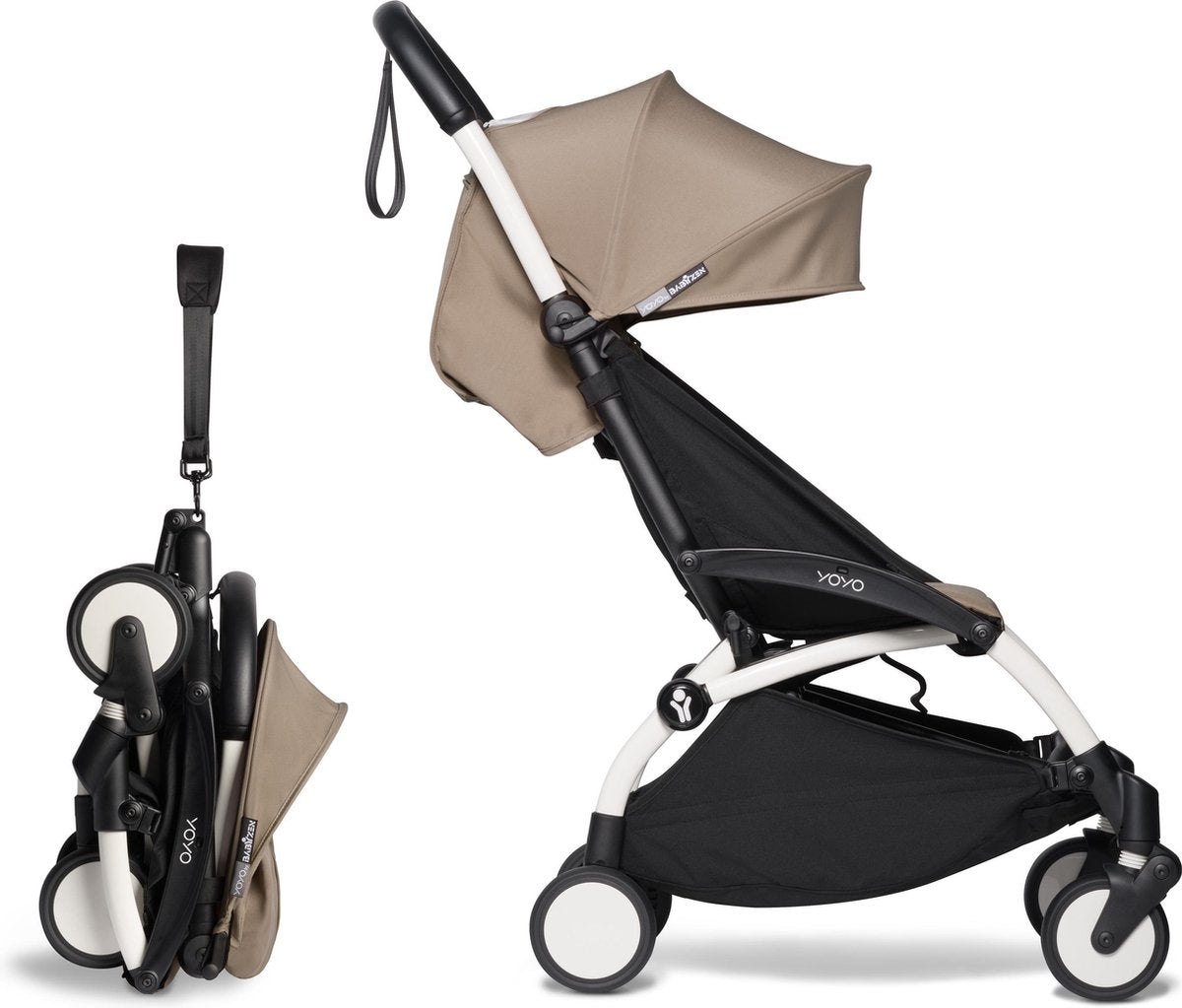 Babyzen YOYO² buggy 6+ taupe frame wit