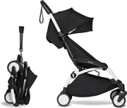 Babyzen YOYO² buggy 6+ zwart frame wit
