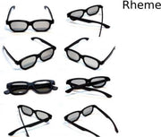 3D Bril - Set van 10 - Passief - Zwart - Rheme