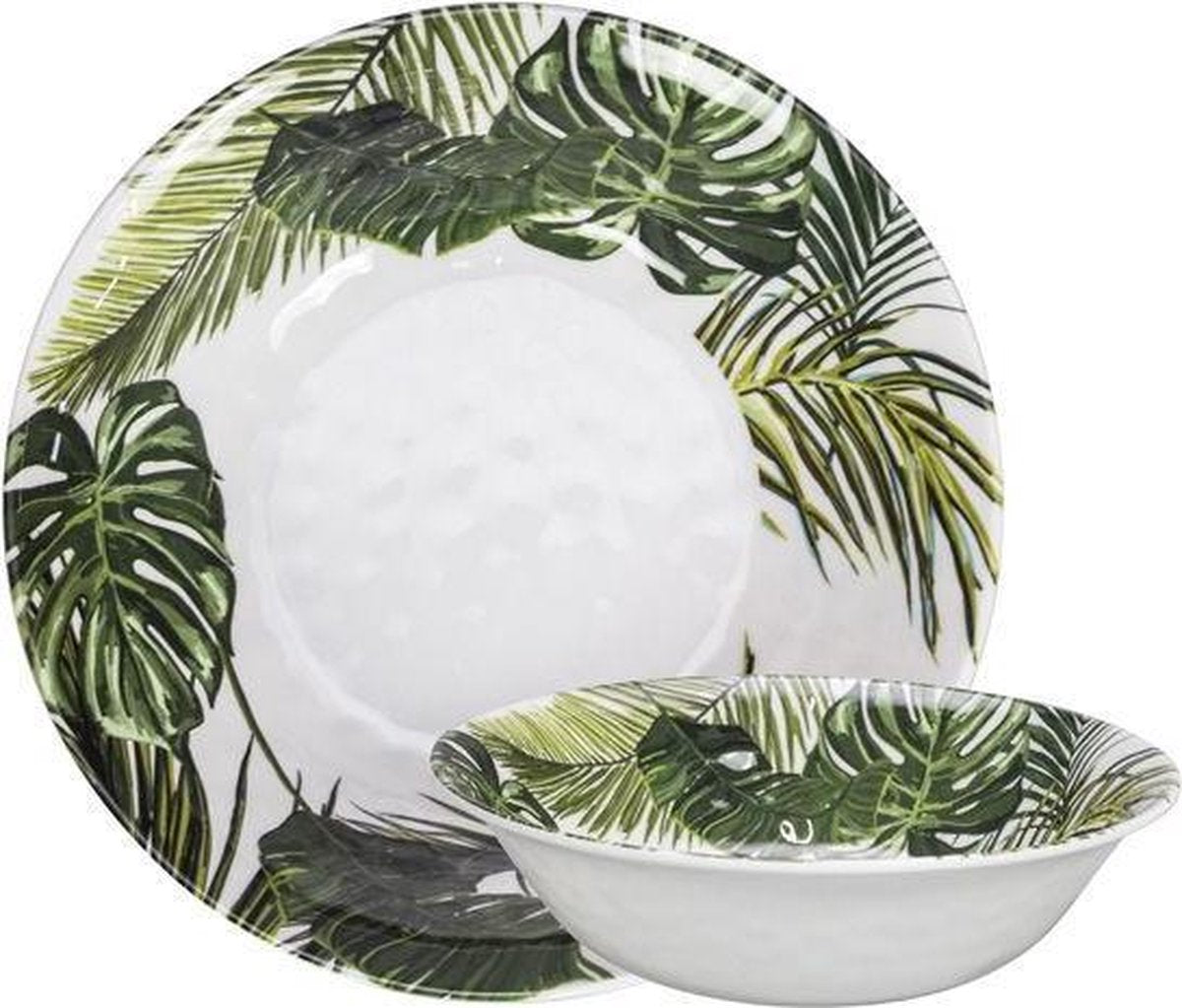 Melamine schaal ø19cm Leaf