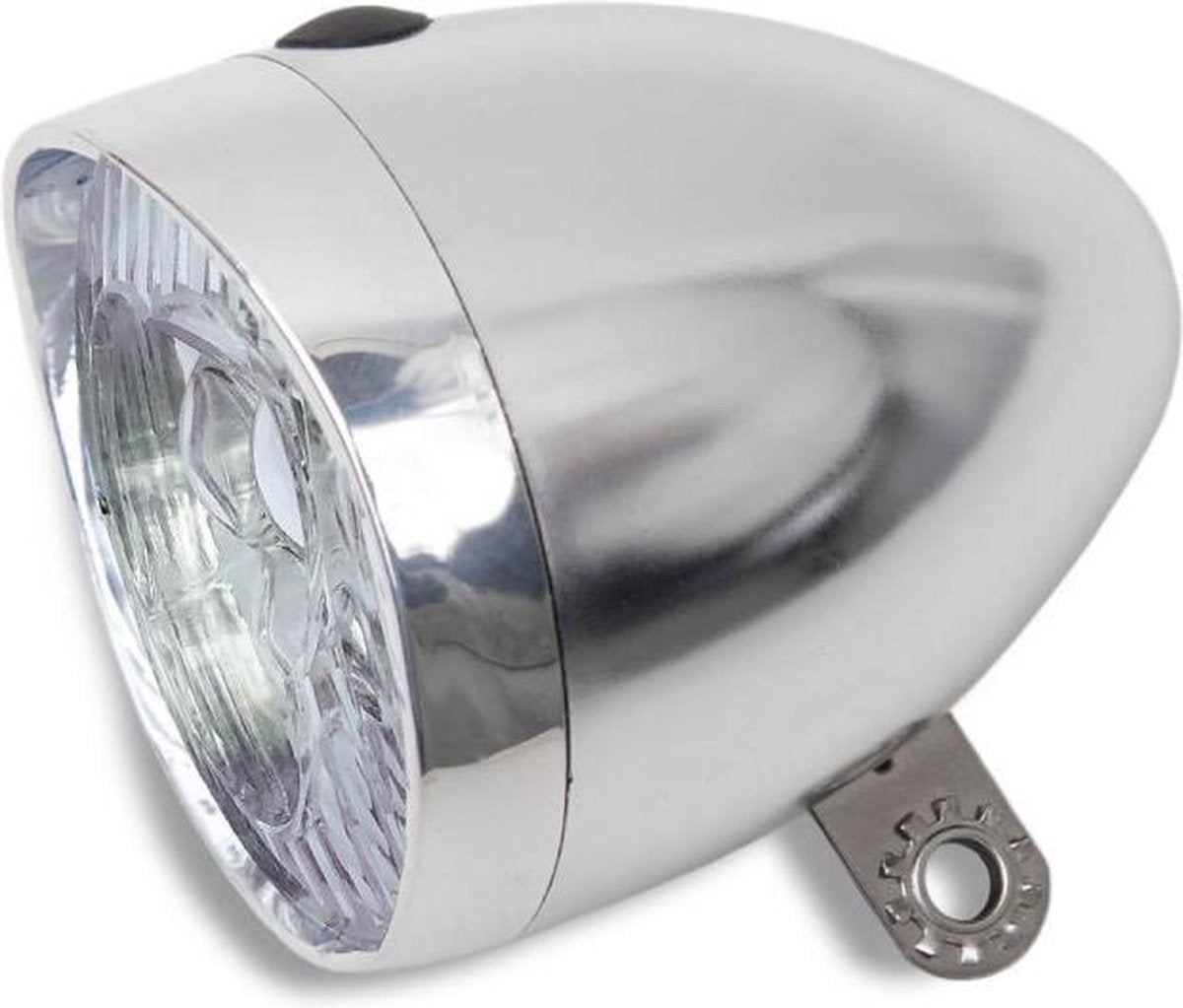 Starry - Koplamp - 5-led - Incl. batterij - Chroom
