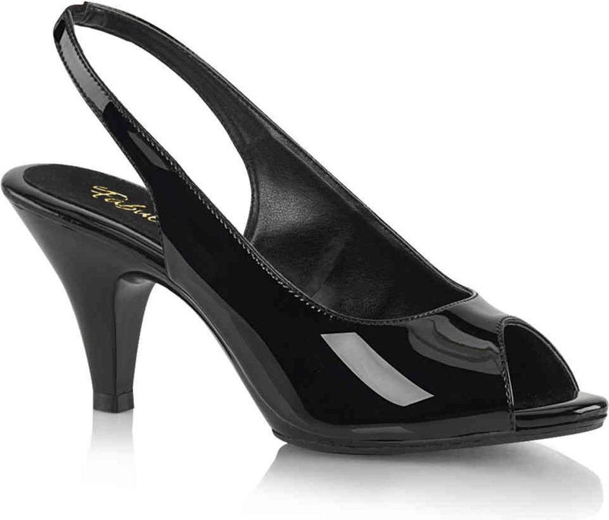 Fabulicious Hoge hakken -35 Shoes- BELLE-368 Zwart