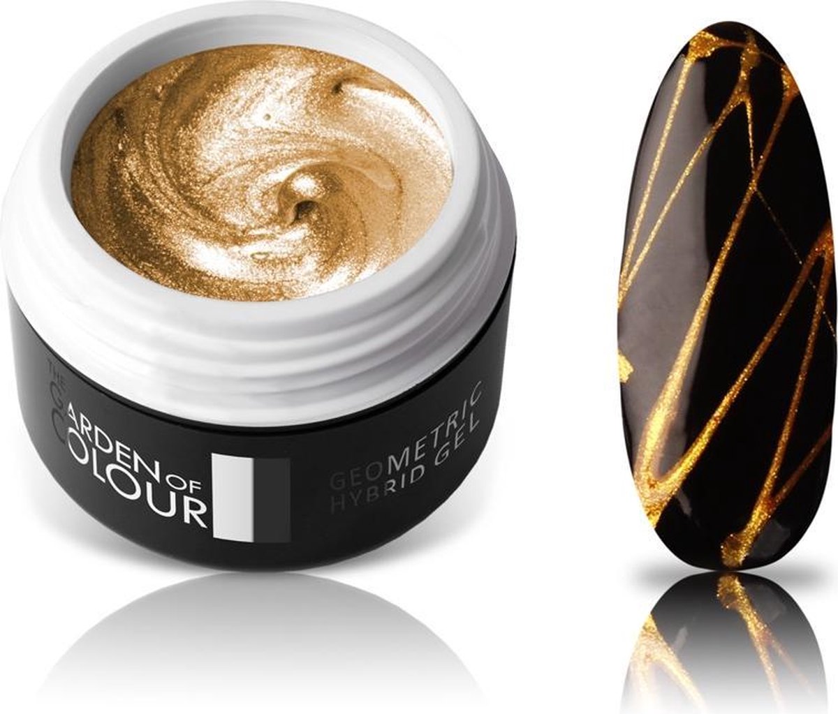 The Garden of Colour Geometric Hybrid Gel Hybride gel voor gouden 5g decoraties