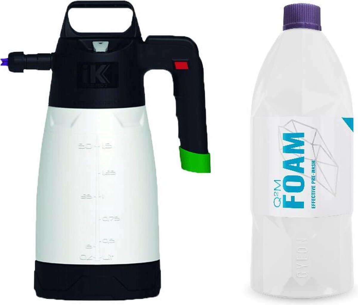 iK FOAM Pro 2 HANDFOAMER + Gyeon Q²M PH-Neutral FOAM - 1L
