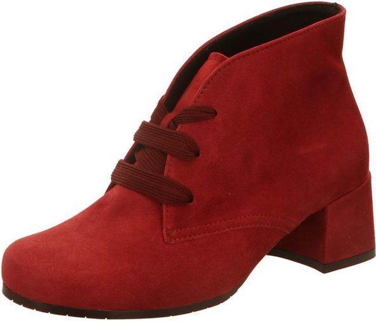 Semler M44023 - Volwassenen VeterlaarzenHalf-hoge schoenen - Kleur: Rood - Maat: 38
