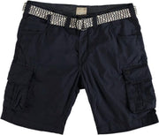 Dstrezzed blauw combat short met riem - Maat  W30