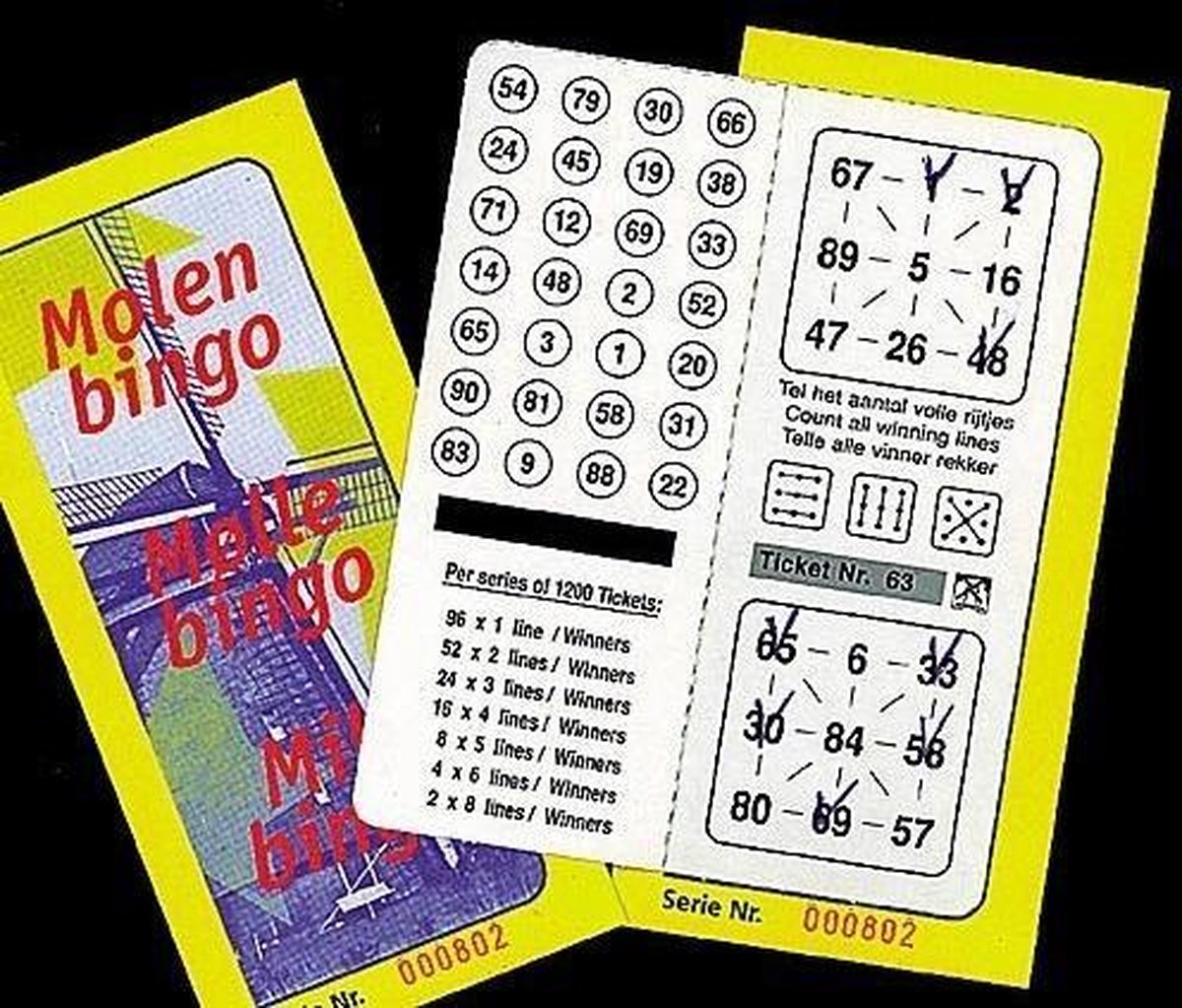Molenbingo 1200 tickets