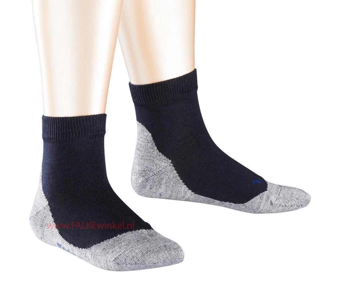 FALKE Active Sunny Days Kinder Sneakersokje 10671 - Blauw 6170 darkmarine Kinderen - 27-30