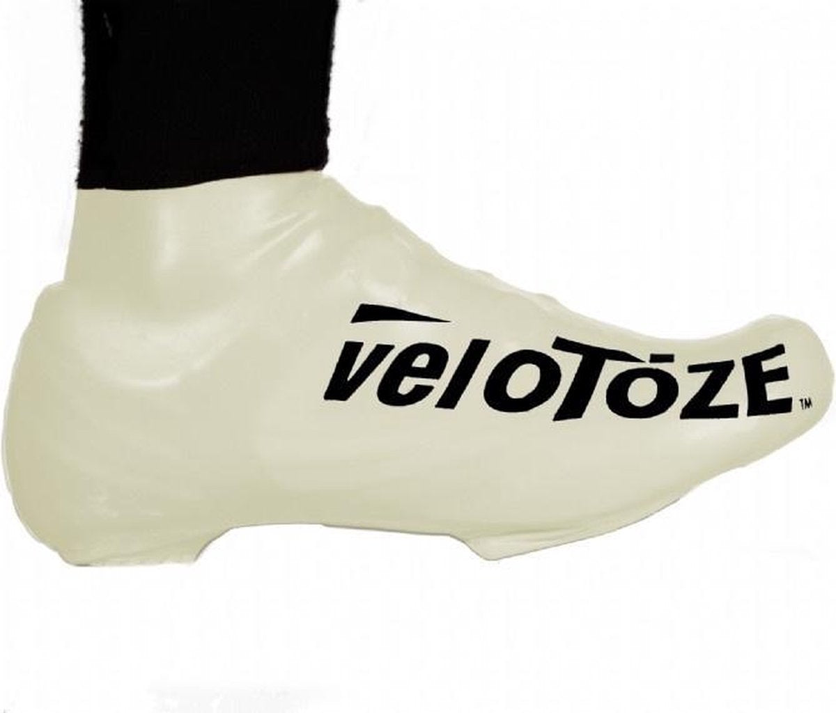 Velotoze Overschoenen Road 2.0 Laag Rubber Wit Maat L/xl