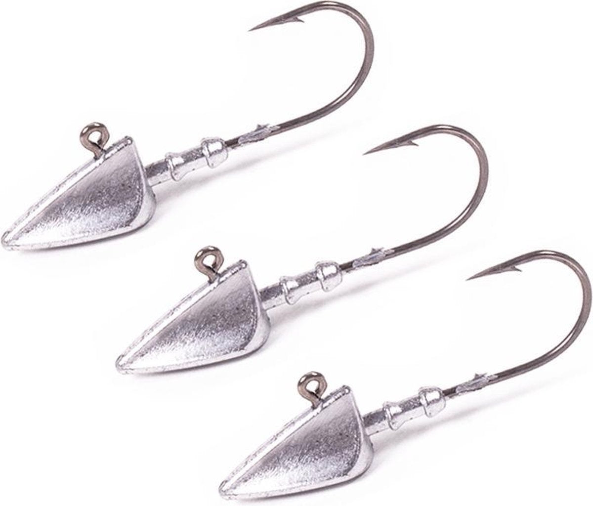 DLT Jighead FH - Loodkop - 28g - 3 Stuks - Zilver