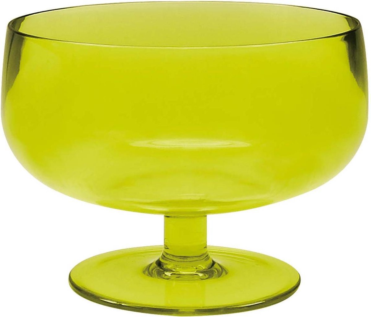 Zak! Designs - Set van zes bowls op voet - coupe voor ijs fruit of snacks