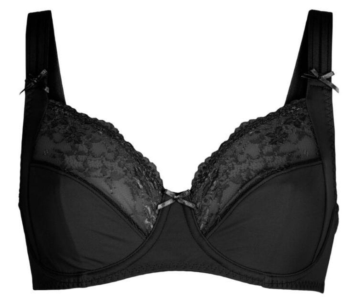 Zwarte BH Lingadore met beugel 70G