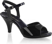Fabulicious Hoge hakken -35 Shoes- BELLE-309 Zwart