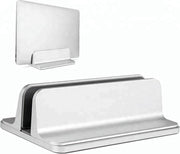 Laptophouder Verticaal - Verstelbaar - Aluminium - Verticale Laptop Standaard
