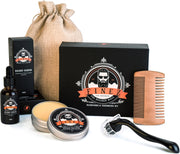 Verzorgende baardgroei set – Baardolie – Baard verzorging set – Baardgroei kit - Baardkam