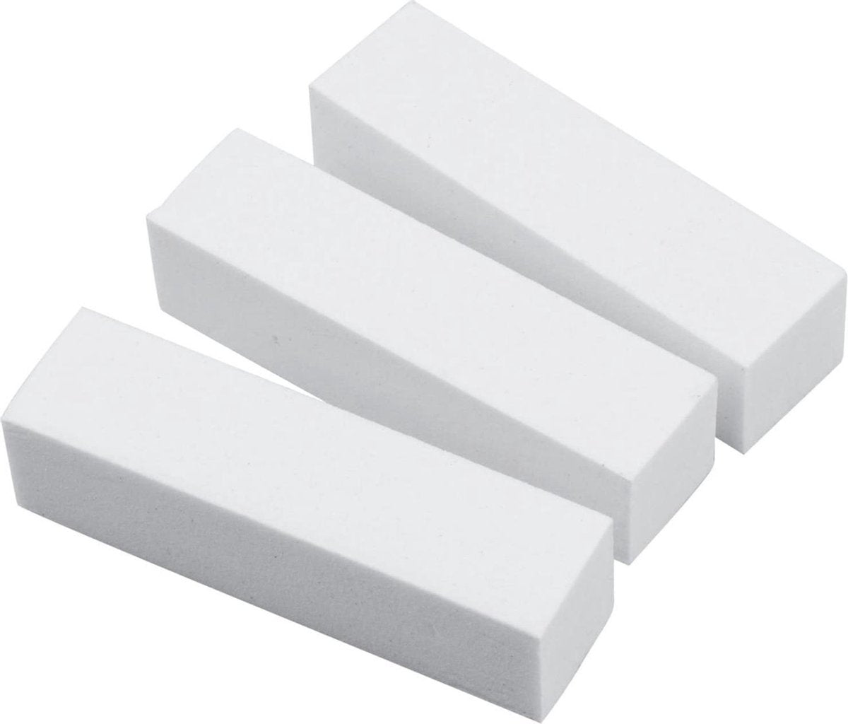GUAPÀ - Nagelvijl / Blokvijl Wit - Nagel Voorbereiding & Polijsten - High Quality - 3 stuks