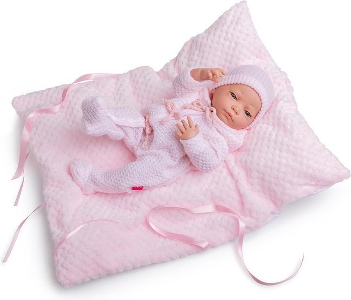 Berjuan Babypop Newborn Special Meisjes 45 Cm Roze