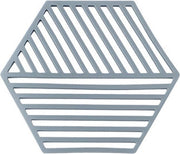 Pannenonderzetter Hexagon - 2 stuk - Pan onderzetter - Grijs