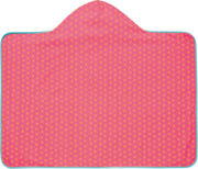 Lässig - Handdoek met capuchon Star - Roze/Perzik