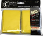 UP Pro-Matte Eclipse - Standard Sleeves - Geel (80)