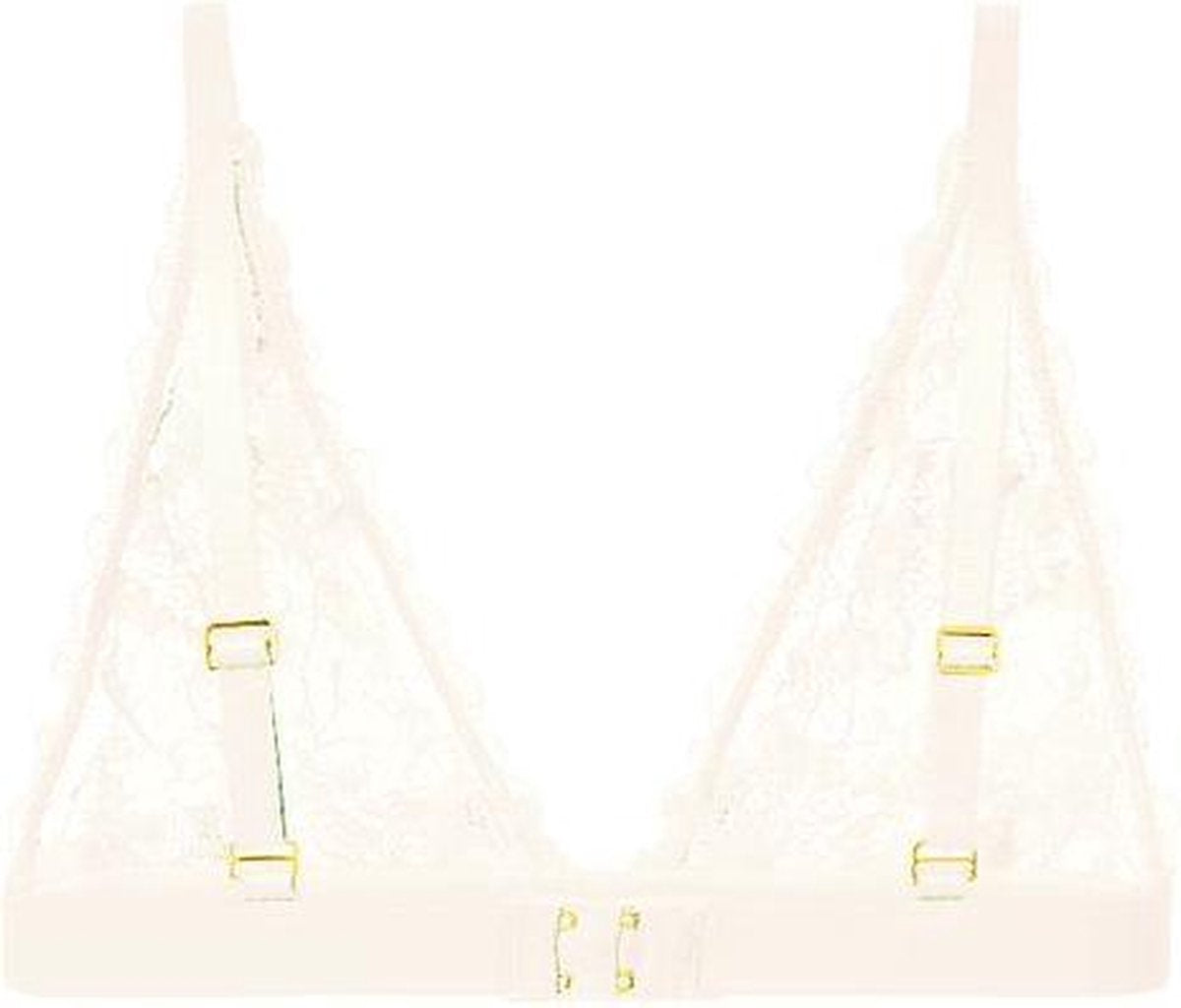 SAPPH - Toulouse Bralette Wit - maat S - Wit