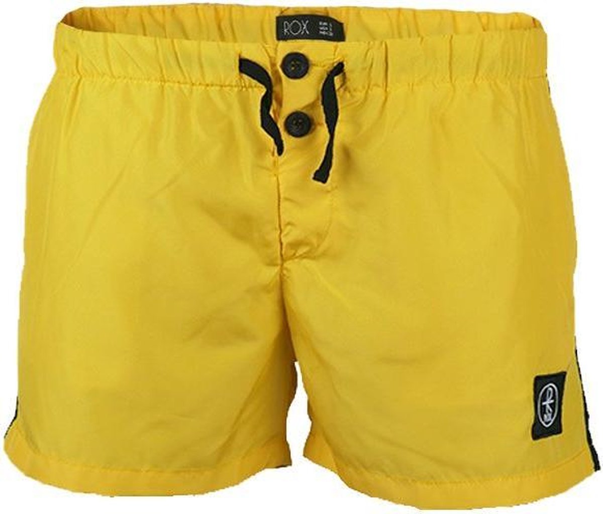 Rox - Heren Zwembroek Dustin - Geel - Slim Fit - Maat XL
