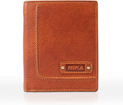Portefeuille Mika cognac leer - 13x10