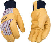 Oldschool koud weer handschoenen | Maat L | Kinco 1927KW | Ski handschoenen | Snowboard handschoenen | Koud weer handschoenen | Leren vintage handschoenen