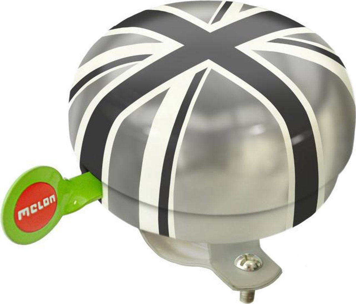 Melon bel Union Jack Plain 60m zwart/grijs
