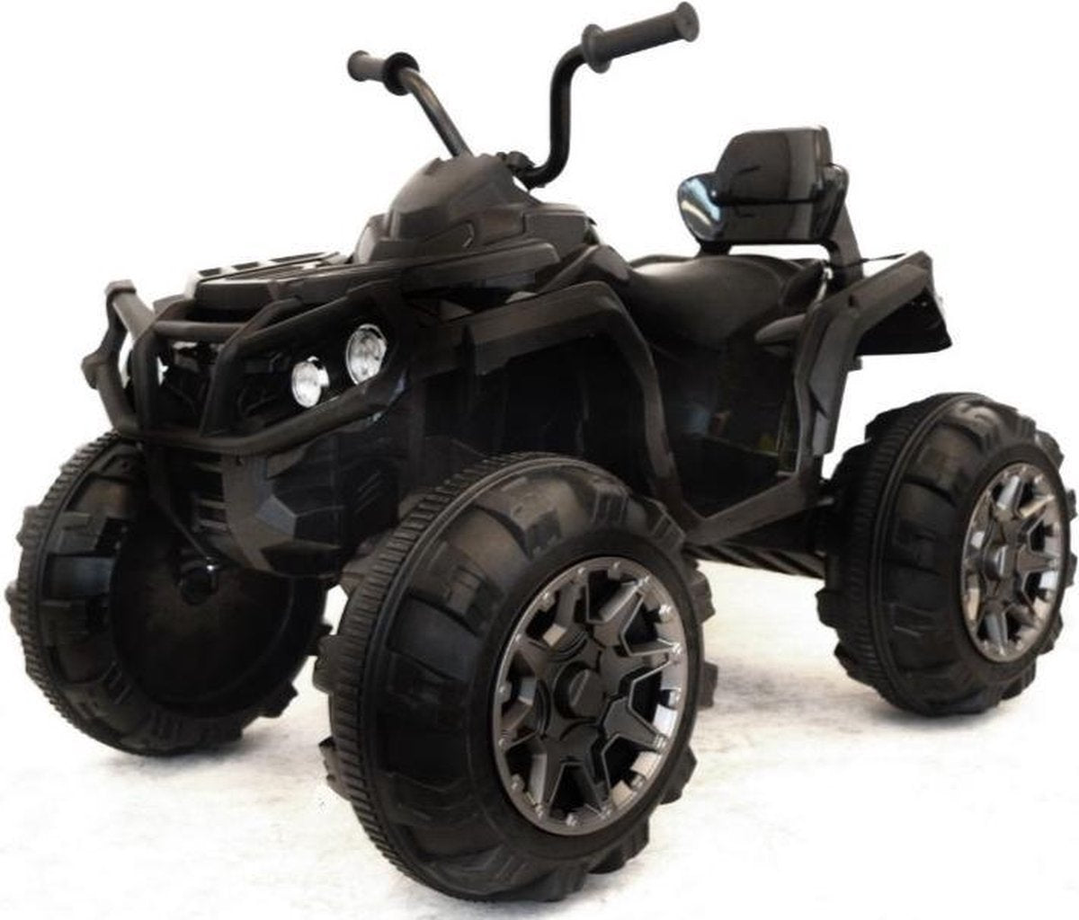 Elektrische Quad 12v zwart voor Kinderen - Elektrische Kinder quad Accu - Accu quad