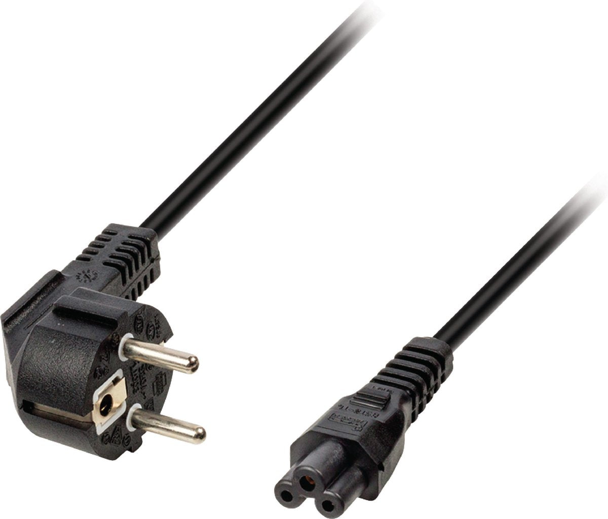 ACT Stroomkabel met C5 plug - zwart - 10 meter