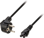ACT Stroomkabel met C5 plug - zwart - 10 meter