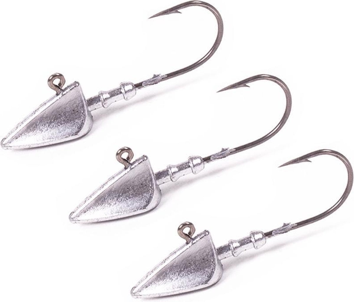 DLT Jighead FH - Loodkop - 10g - 3 Stuks - Zilver