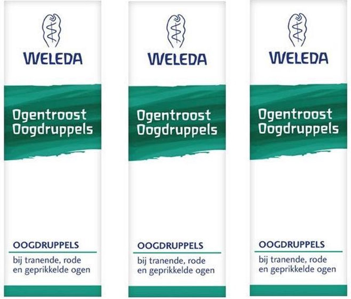 3x Weleda Oogdruppels Ogentroost 10 ml