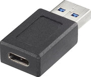Renkforce USB 2.0 Adapter [1x USB 3.2 Gen 2 stekker A​ (USB 3.1) - 1x USB-C bus]
