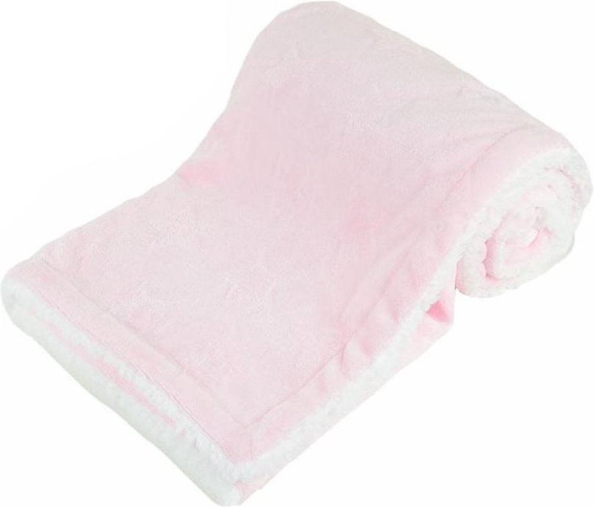 Soft Touch Dekentje Ster 75 X 100 Cm Polyester/sherpa Roze
