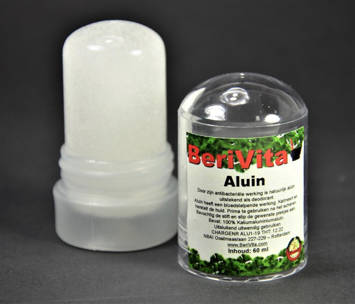 Aluin Stick 60gr -  100% Puur Aluinsteen in Aluinstick