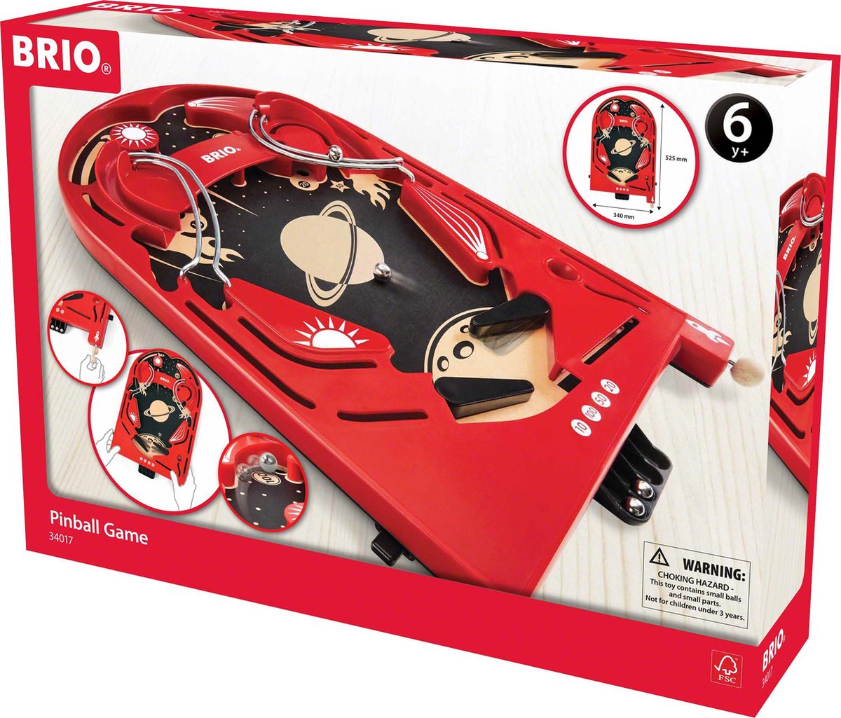 BRIO Pinball Game - 34017