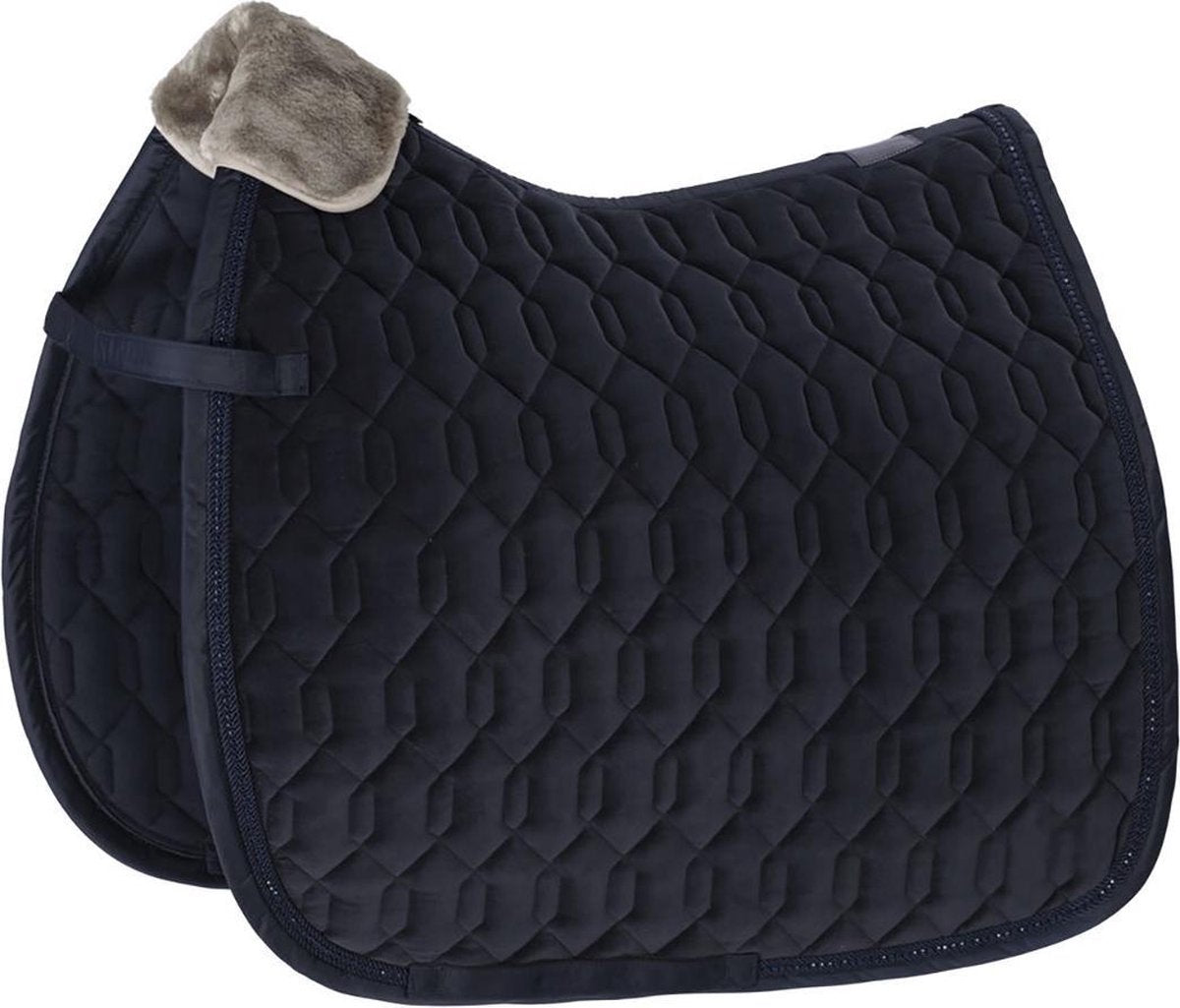 Eskadron Zadeldek  Classic Velvet - Dark Blue - dressuur Full