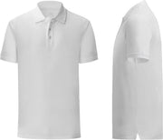 Senvi Getailleerde Polo zacht aanvoelend Kleur wit Maat S