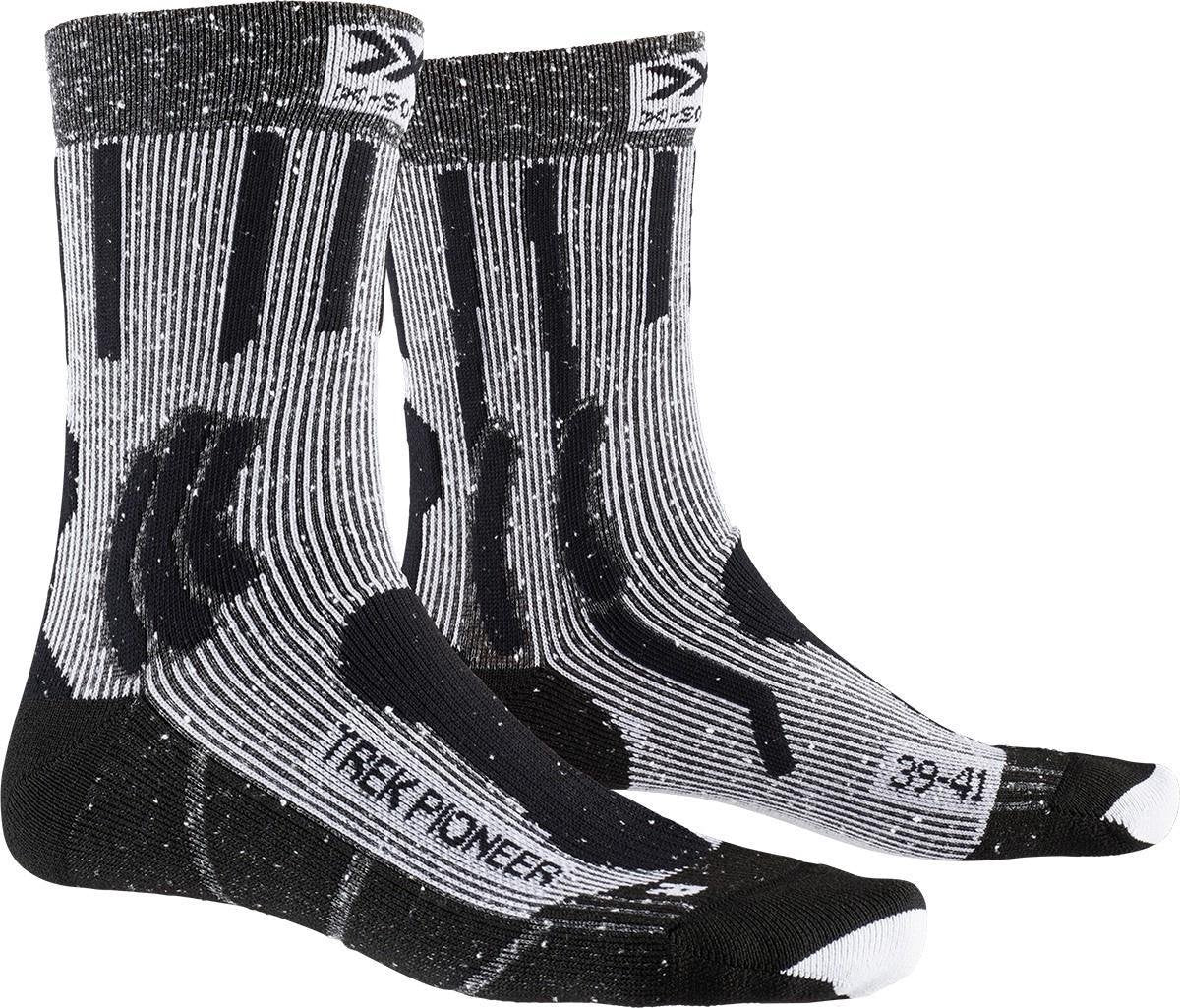 X-socks Wandelsokken Trek Pioneer Nylon Wit/zwart Maat 45/47