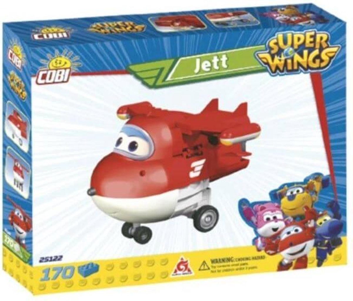 Cobi 170 Pcs Super Wings /25122/ Jett
